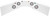 Quickcar Racing Products 61-6024 4-Gauge Molded Dash OP/WT/OT/FP White