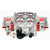 Quick Fuel Technology FX-4712 QFX Carburetor - 1250CFM Drag Race 3-Circuit