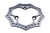 King Racing Products 2465 Brake Rotor Steel LF 10.25 Diameter Scalloped