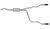 Gibson Exhaust 9508 Cat-Back Dual Split Exha ust System  Aluminized