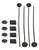 Derale 13001 Insta-Mount Plastic Rods