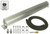 Derale 13266 2 Pass Heat Sink Trans Cooler 24in Lg 1/4in NPT