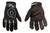 Alpha Gloves AG02-01-S Standard Mechanic Black Small