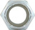 Allstar Performance 16013-10 Nylon Insert Nuts 7/16-14 10pk