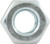 Allstar Performance 16050-10 Hex Nuts 1/4-28 10pk