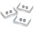 Autometer 2226 2-5/8 Bracket Kit Assm. - Aluminum