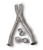 Corsa Performance 14131 Crossover X Pipe 2.5in 16 Gauge Stainless Steel