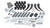 Performance Accessories PA60223 10-12 Dodge Ram 2500 Gas 3in Body Lift Kit