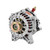 Powermaster 48315 Alternator Ford 6G  200A 6-grv Pulley Large Frame