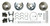 Right Stuff Detailing FSCRD01 Rear Disc Conv. GM E-Brake Cables Incl.