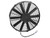 Spal Advanced Technologies 30101509 14in Puller Fan Straight Blade 1274 CFM