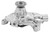 Tuff-Stuff 1534NB Corvette Water Pump SBC 1972-82 Chrome