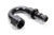 Triple X Race Components HF-18010-BLK #10 180 Degree Hose End Push Lock