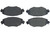 Centric Brake Parts 104.09100 Posi-Quiet Semi-Metallic Brake Pads