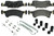 Centric Brake Parts 300.09340 Premium Semi-Metallic Br ake Pads with Shims and