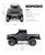 Gmade 54016 KOMODO RTR, GS01 4WD Off-Road Adventure Vehicle, Assembled,