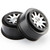 HPI Racing 106200 Mk.10 V2 SCT Wheel Matt Chrome (4.5mm Offset/2pcs)