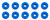Team Associated 31386 Aluminum Bulkhead Washers, 2.0mm