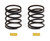 Team Associated 31764 Front TC Springs, Yellow,