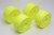 Team Associated 89297 RC8 83mm Wheels, Yellow (4)