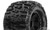 Proline Racing 118411 Trencher 3.8" All Terrain Tire Mntd on Desperado Black Wheels