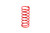 Corally 00100-030 Shock Spring - Red 1.1mm - Hard - 1 pc