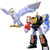 Bandai 25093 Super Mini Pla Ninja Megazord & White Ninja Falconzord Model