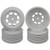 DE Racing DS4FW Speedway SC Wheels for Traxxas Slash Front White