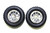 DHK Hobby 8135-012 SCT Tires with Foam, Mounted W/Chrome Wheels (2)