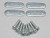 Dubro 158 Steel Landing Gear Straps 4/pk