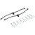 Dubro 2245 Body Klip Retainers-Black