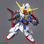 Bandai 5059572 Cross Silhouette Zeta Gundam SD Ex-Standard Model Kit