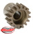 Corally 72516 32 Pitch Pinion - Short - Hardened Steel - 16 Tooth -