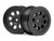 HPI Racing 103039 ST-8 Wheel Black (0mm Offset/2pcs)