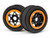 HPI Racing 107855 AH-64 Wheel Black/Orange (42X83mm/2pcs)