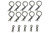 Tamiya 50197 Body Snap Pin Set