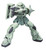 Bandai 170388 #4 MS-06 Zaku II (Green), Bandai RG