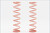 Kyosho IS106-8514 Big Shock Springs (2) (M/Orange/8.5-