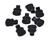 Kyosho R246-9003 R246 Rubber Knob for Body Pin 6mm / 8pcs