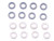 Mugen Seiki E0520 Oil Seal Set: X6, X6T, X5R/T