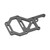 J Concepts 2672 Tekno Carbon Fiber Upper Deck, Off-Set Fan Mount
