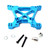 Racers Edge 1847BL Slash 4WD Aluminum Front Shock Tower - Blue