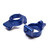 Racers Edge 1901BL X-Maxx Alum Front Hub Carrier Set-Blue