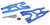 Racers Edge 1904BL X-Maxx F/R Alum Lower Suspension Arm Set-Blue