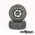 Pit Bull Tires PB9004BKW Pre-Mounted 2.2/3.0 Rock Beast XOR B/SC (Basher Edition)