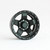 Pit Bull Tires PBW19CMBB 1.9 Raceline Combat Aluminum Wheels, Black, (4)