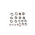 Rage R/C C1061 Complete 21 pc. Ball Bearing Set: R10ST