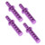 Redcat Racing 108837 Aluminum Body Posts (4pcs, Purple)