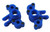 RPM R/C Products 73165 BLUE AXLE CARRIERS 1/16 REVO/ SLASH (2)