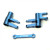 ST Racing Concepts ST8343B Alum Steering Bellcrank Set Traxxas 4Tec 2.0-Blue